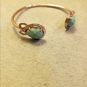 Blue and silver Kendra Scott bracelet